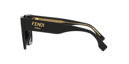 Fendi Roma Sunglasses Black-Grey | FENDI Roma FE40101I Black-Grey