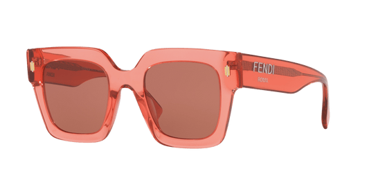 Fendi Pink-Red Sunglasses | FENDI Roma FE40101I Pink-Red
