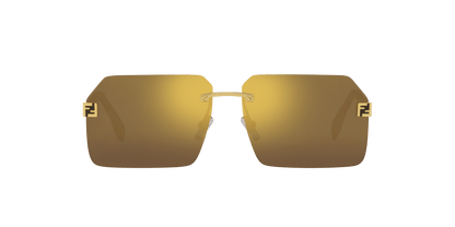 Fendi Sunglasses Gold-Brown | FENDI Sky FE40043U Gold-Brown