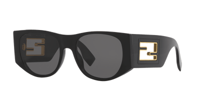 Fendi Black-Grey Sunglasses | FENDI Baguette FE40109I Black-Grey