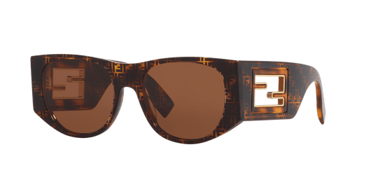 Fendi Tortoise-Brown Sunglasses | FENDI Baguette FE40109I Tortoise-Brown
