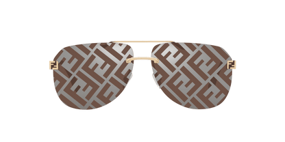 Fendi Sunglasses Gold-Brown | FENDI Sky Fe40115U Gold-Brown