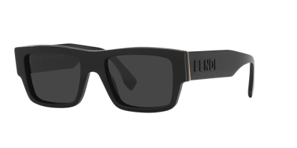 Fendi Sunglasses Black Shiny-Grey | FENDI Signature Fe40118I Black Shiny-Grey