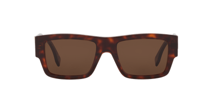 نظارة شمسية فندي باللونين الأحمر والبني بتصميم صدفي حقيبة FENDI Signature Fe40118I باللون الأحمر والبني بتصميم سلحفاة