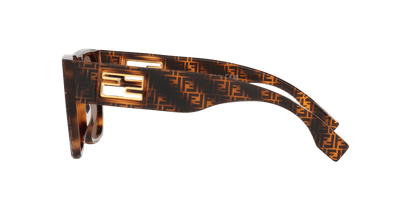 Fendi Tortoise-Brown Sunglasses | FENDI Baguette Fe40124I Tortoise-Brown