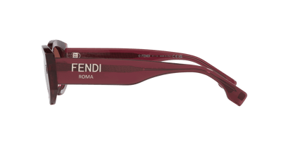 Fendi Roma Fe40125I Purple Shiny-Red Sunglasses