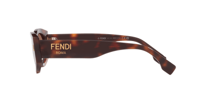 Fendi Roma Fe40125I Tortoise-Brown Sunglasses | FENDI Roma Fe40125I Tortoise-Brown