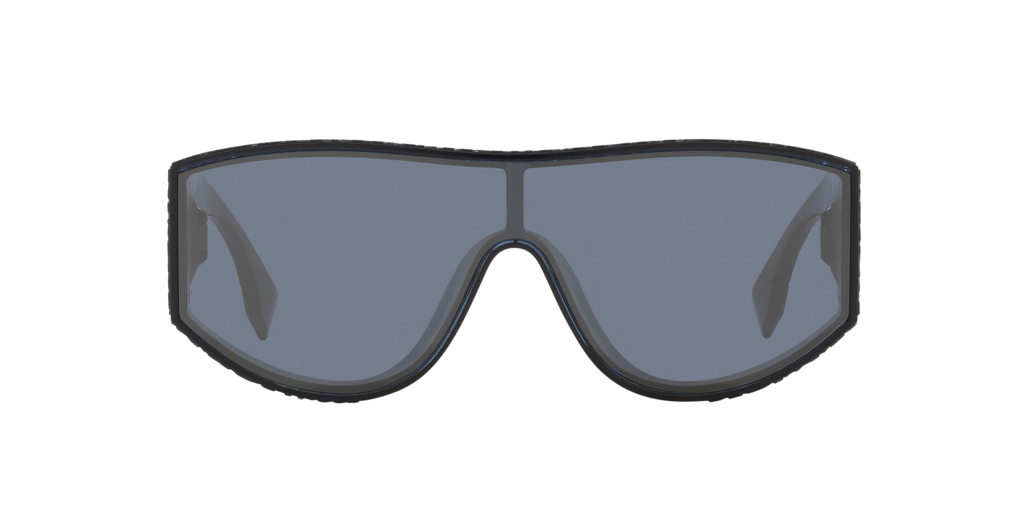 Fendi Blue-Blue Sunglasses | FENDI Fendi Lab FE40128I Blue-Blue