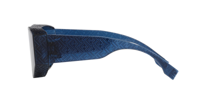 Fendi Blue-Blue Sunglasses | FENDI Fendi Lab FE40128I Blue-Blue