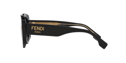 Fendi Roma Sunglasses Black-Grey | FENDI Fendi Roma FE40137I Black-Grey