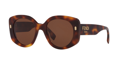 Fendi Roma Sunglasses Tortoise-Brown | FENDI Fendi Roma FE40137I Tortoise-Brown