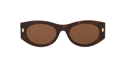 Fendi Tortoise-Brown Sunglasses | FENDI FE40125I Tortoise-Brown