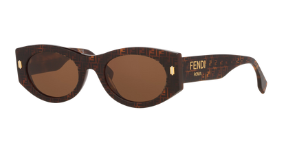 Fendi Tortoise-Brown Sunglasses | FENDI FE40125I Tortoise-Brown