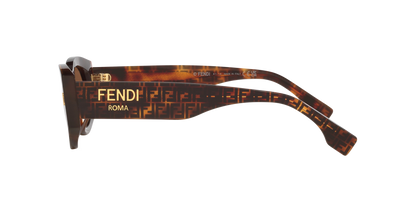 Fendi Tortoise-Brown Sunglasses | FENDI FE40125I Tortoise-Brown