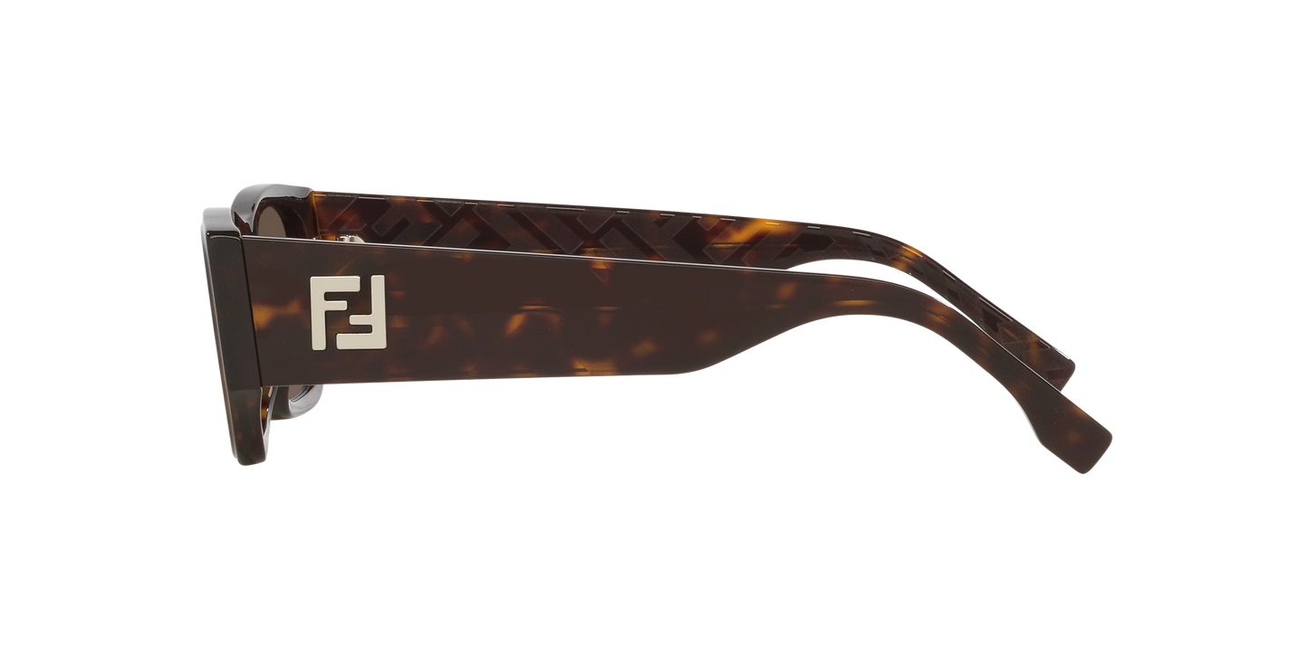 Fendi Tortoise-Brown Sunglasses | FENDI FE40144I Tortoise-Brown