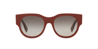 Fendi Red-Brown Sunglasses | FENDI FE40147I Red-Brown