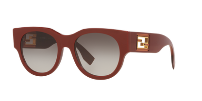 Fendi Red-Brown Sunglasses | FENDI FE40147I Red-Brown