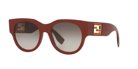 Fendi Red-Brown Sunglasses | FENDI FE40147I Red-Brown