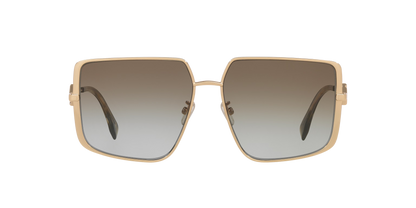 Fendi Gold-Green Sunglasses | FENDI FE40148U Gold-Green