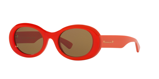 משקפי שמש של גוצ'י כתום-חום | GUCCI GG1587S Orange-Brown