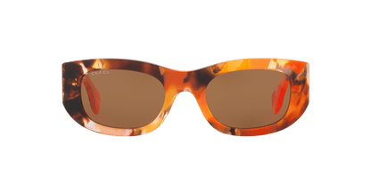 משקפי שמש של גוצ'י כתום-חום | GUCCI GG1627S Orange-Brown