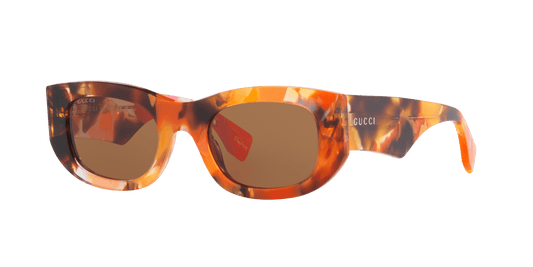 משקפי שמש של גוצ'י כתום-חום | GUCCI GG1627S Orange-Brown