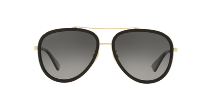משקפי שמש של גוצ'י צב-אפור שיפוע | GUCCI GG0062S Tortoise-Grey Gradient
