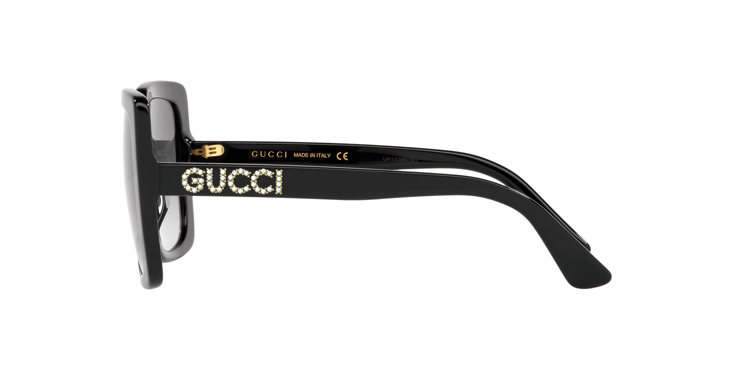 Gucci Sunglasses Black-Grey Gradient | GUCCI GG0418S Black-Grey Gradient