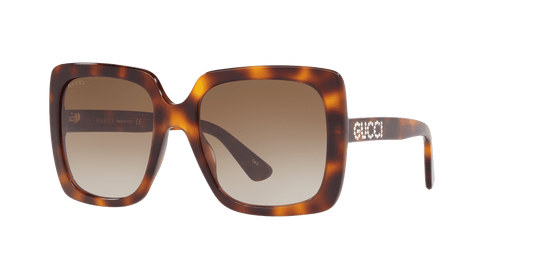 Gucci Sunglasses Tortoise-Brown Gradient | GUCCI GG0418S Tortoise-Brown Gradient