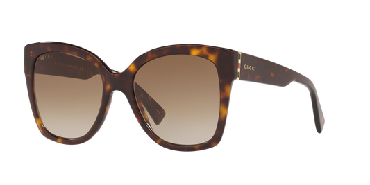 משקפי שמש של גוצ'י צב-חום | GUCCI GG0459S Tortoise-Brown