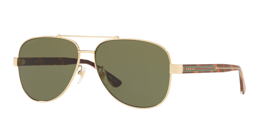 משקפי שמש של גוצ'י ורוד-ירוק | GUCCI GG0528S Pink-Green