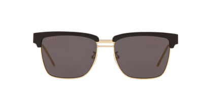 משקפי שמש של גוצ'י שחור-אפור | GUCCI GG0603S Black-Grey