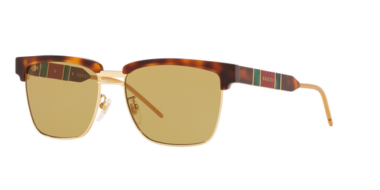 משקפי שמש של גוצ'י צב-צהוב | GUCCI GG0603S Tortoise-Yellow