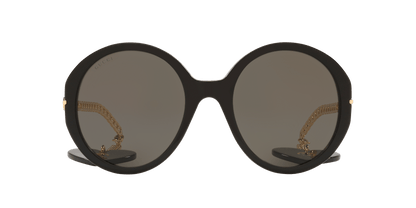 משקפי שמש של גוצ'י שחור-אפור | GUCCI GG0726S Black-Grey