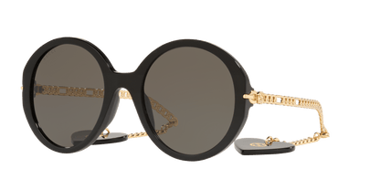 משקפי שמש של גוצ'י שחור-אפור | GUCCI GG0726S Black-Grey