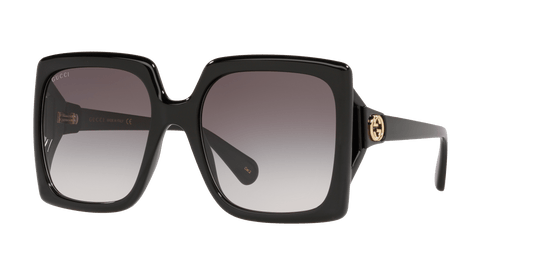 משקפי שמש של גוצ'י שחור-אפור | GUCCI GG0876S Black-Grey