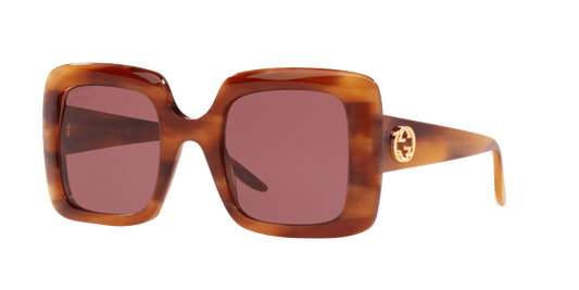 משקפי שמש של גוצ'י חום-סגול | GUCCI GG0896S Brown-Purple