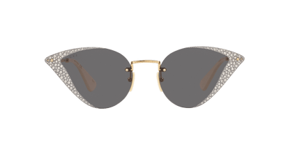 משקפי שמש של גוצ'י זהב-אפור | GUCCI GG0876S Gold-Grey