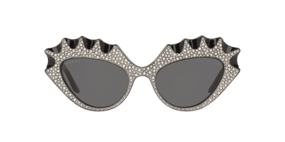 משקפי שמש של גוצ'י שחור-אפור | GUCCI GG0876S Black-Grey