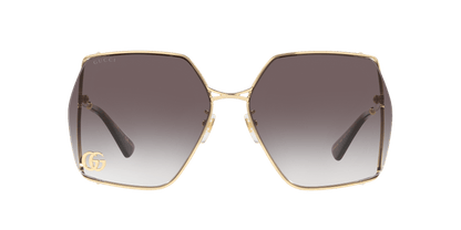 Gucci Yellow-Grey Sunglasses | GUCCI GG0817S Yellow-Grey
