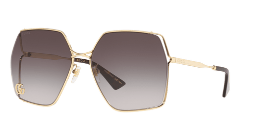 Gucci Yellow-Grey Sunglasses | GUCCI GG0817S Yellow-Grey