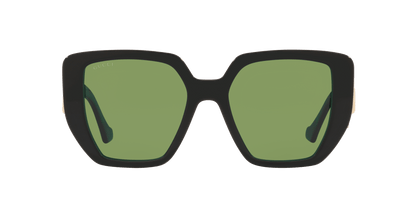 משקפי שמש של גוצ'י שחור-ירוק | GUCCI GG0956S Black-Green