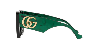משקפי שמש של גוצ'י שחור-ירוק | GUCCI GG0956S Black-Green