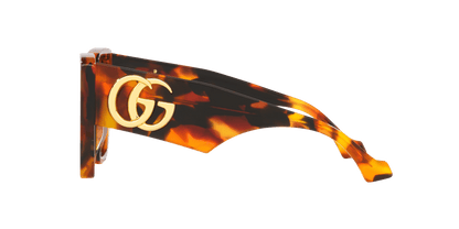 Gucci Tortoise-Brown Sunglasses | GUCCI GG0956S Tortoise-Brown