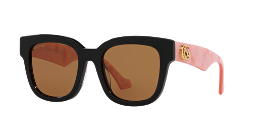 משקפי שמש של גוצ'י שחור-חום | GUCCI GG0998S Black-Brown