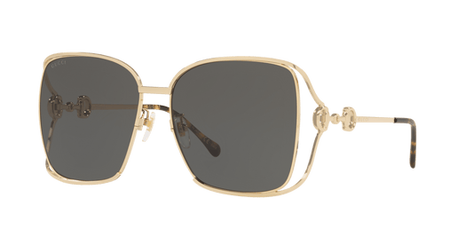 משקפי שמש של גוצ'י זהב-אפור | GUCCI GG1020S Gold-Grey