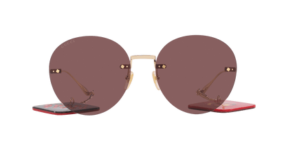 Gucci Sunglasses Gold-Brown | GUCCI GG1149S CNY Edition Gold-Brown