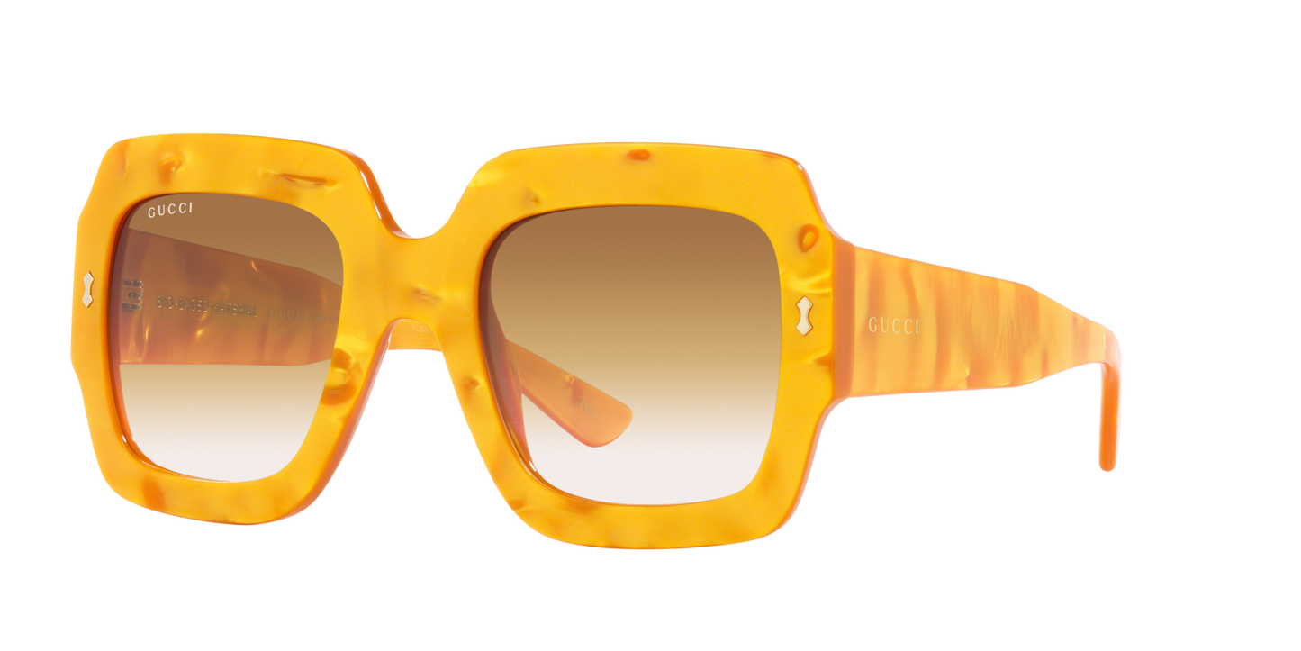משקפי שמש של גוצ'י צהוב | GUCCI GG1111S Yellow