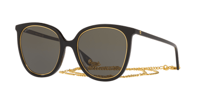 משקפי שמש של גוצ'י שחור | GUCCI GG1076S Black