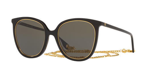 משקפי שמש של גוצ'י שחור | GUCCI GG1076S Black